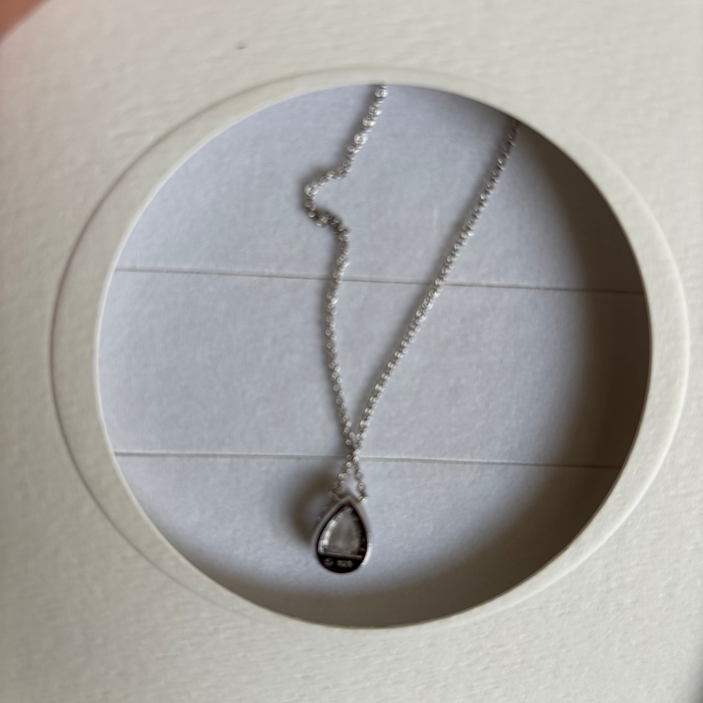 Aurate Silver Gemstone Chain Necklace - Picture 5 of 5